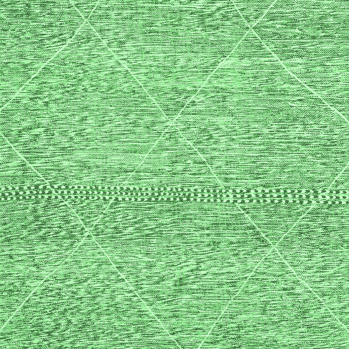 Abstract Emerald Green Modern Rug, abs3142emgrn