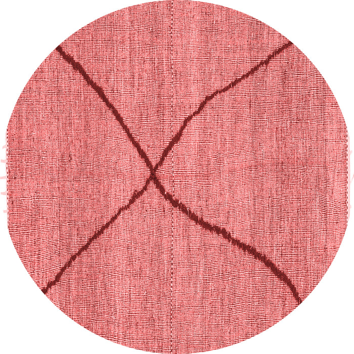 Abstract Red Modern Rug, abs3143red