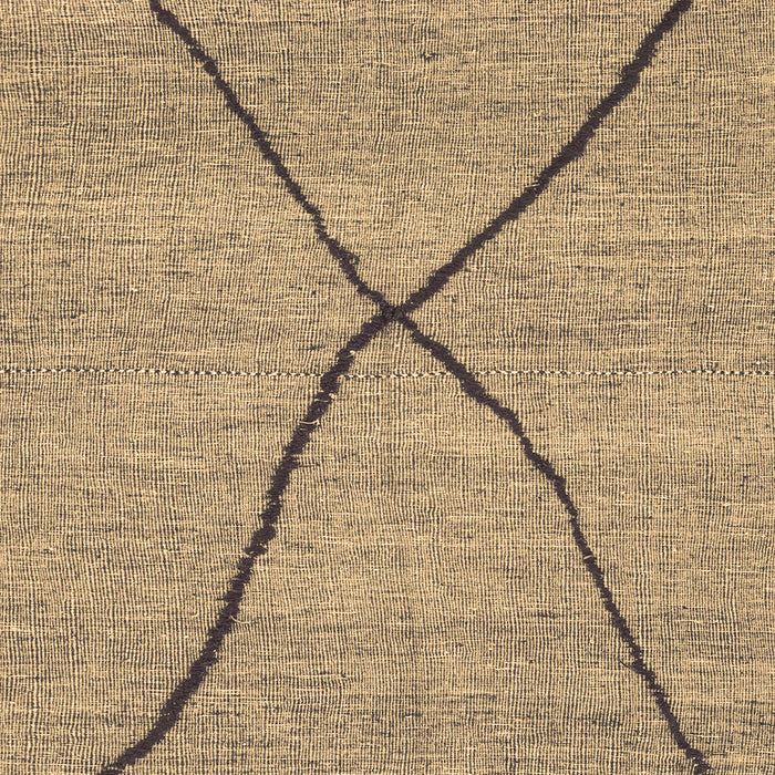 Abstract Brown Modern Rug, abs3143brn