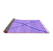 Sideview of Abstract Purple Modern Rug, abs3143pur