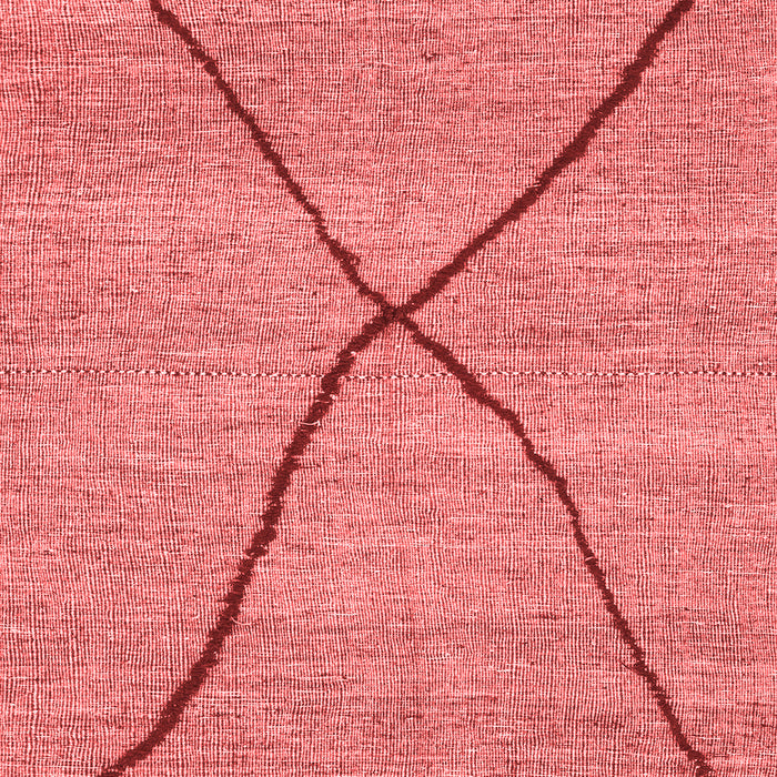 Abstract Red Modern Area Rugs