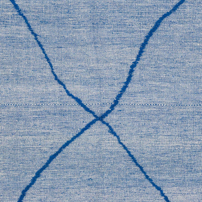 Machine Washable Abstract Steel Blue Rug, wshabs3143
