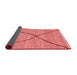 Abstract Red Modern Area Rugs