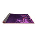 Sideview of Oriental Pink Asian Inspired Rug, abs3144pnk