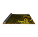 Sideview of Oriental Yellow Asian Inspired Rug, abs3144yw