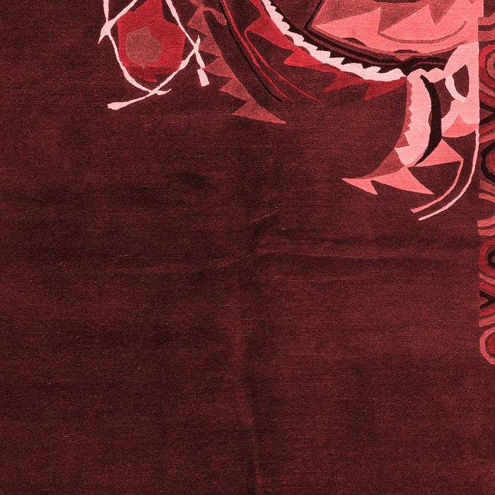 Oriental Red Asian Inspired Area Rugs