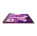 Sideview of Abstract Pink Modern Rug, abs3145pnk