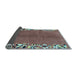 Sideview of Abstract Light Blue Modern Rug, abs3147lblu