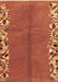 Abstract Brown Modern Rug, abs3147brn