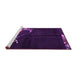 Sideview of Machine Washable Abstract Pink Modern Rug, wshabs3148pnk