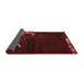 Abstract Red Modern Area Rugs