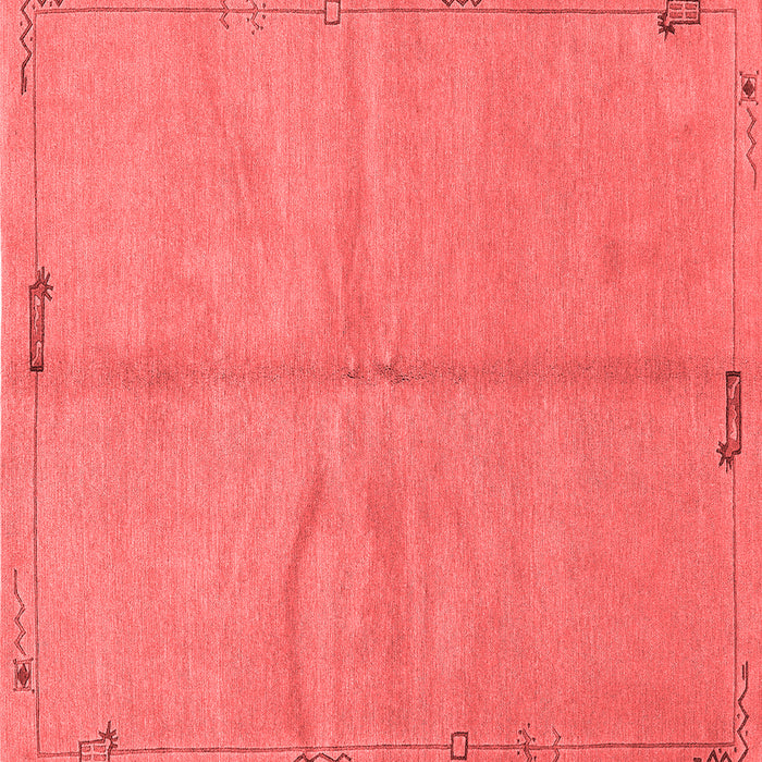 Abstract Red Modern Rug, abs3149red