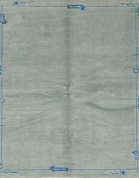 Machine Washable Abstract Dark Gray Rug, wshabs3149