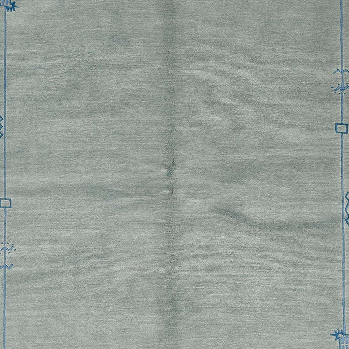 Machine Washable Abstract Dark Gray Rug, wshabs3149