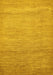 Abstract Yellow Modern Rug, abs314yw