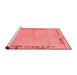 Modern Red Washable Rugs