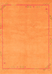 Abstract Orange Modern Rug, abs3151org