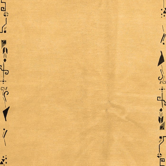 Solid Brown Modern Rug, abs3152brn