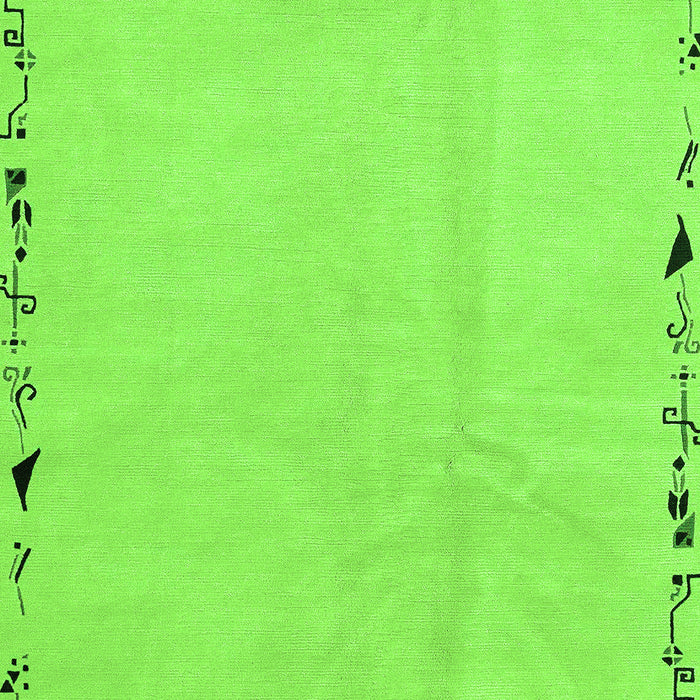 Solid Green Modern Rug, abs3152grn