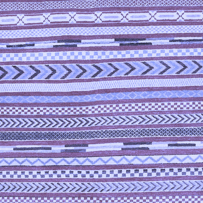 Abstract Blue Modern Rug, abs3153blu