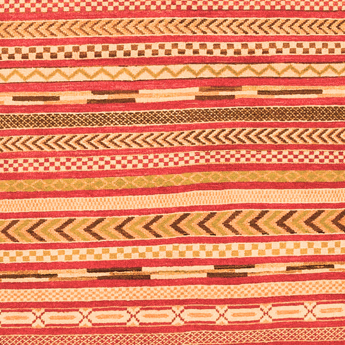 Machine Washable Abstract Orange Modern Area Rugs, wshabs3153org