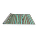 Sideview of Machine Washable Abstract Light Blue Modern Rug, wshabs3153lblu