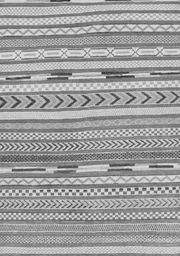 Abstract Gray Modern Rug, abs3153gry