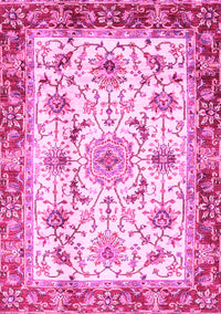 Abstract Pink Modern Rug, abs3154pnk