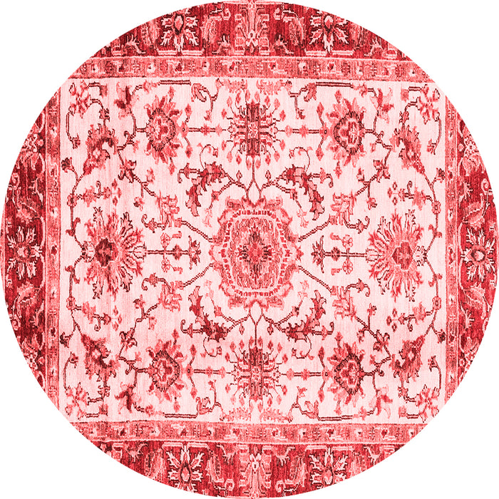 Abstract Red Modern Rug, abs3154red