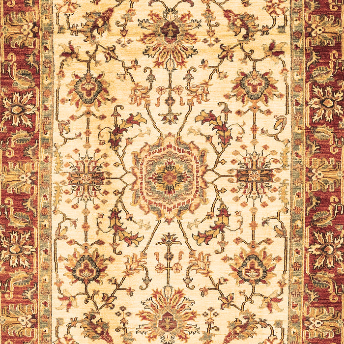 Abstract Brown Modern Rug, abs3154brn