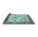 Sideview of Abstract Light Blue Modern Rug, abs3154lblu