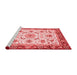 Modern Red Washable Rugs