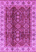 Machine Washable Abstract Purple Modern Area Rugs, wshabs3155pur