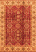 Machine Washable Abstract Orange Modern Area Rugs, wshabs3155org