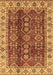 Machine Washable Abstract Brown Modern Rug, wshabs3155brn