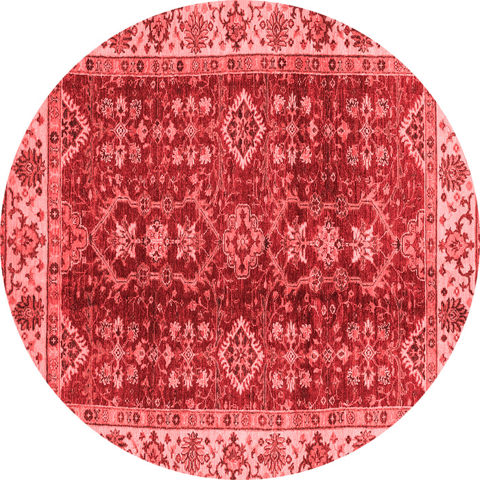 Machine Washable Abstract Red Modern Rug, wshabs3155red