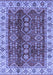 Abstract Blue Modern Rug, abs3155blu