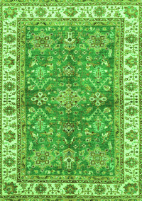 Oriental Green Traditional Rug, abs3156grn