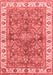 Oriental Red Traditional Area Rugs