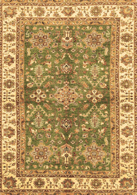 Oriental Brown Traditional Rug, abs3156brn