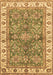 Oriental Brown Traditional Rug, abs3156brn