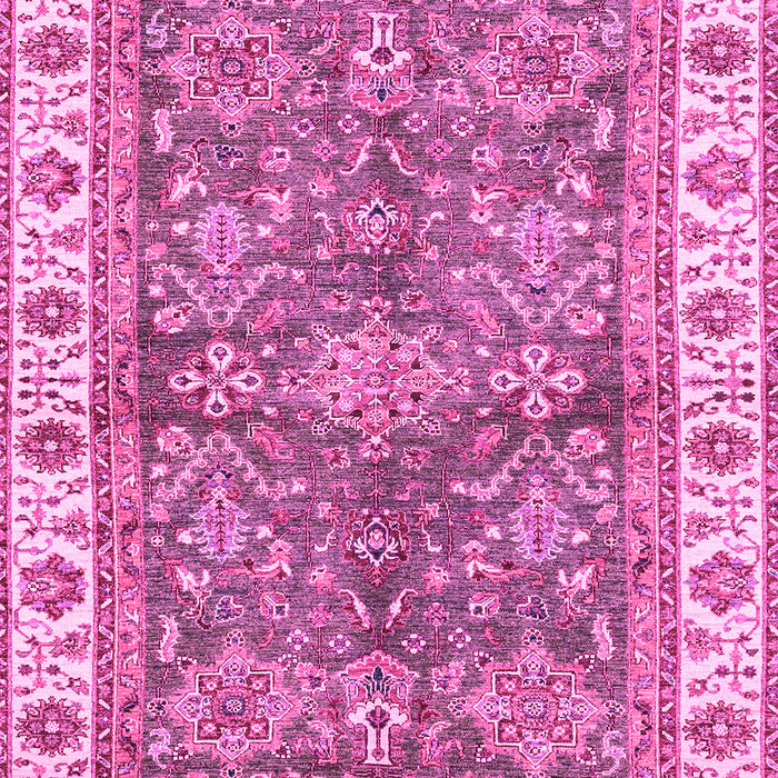 Oriental Pink Traditional Rug, abs3156pnk