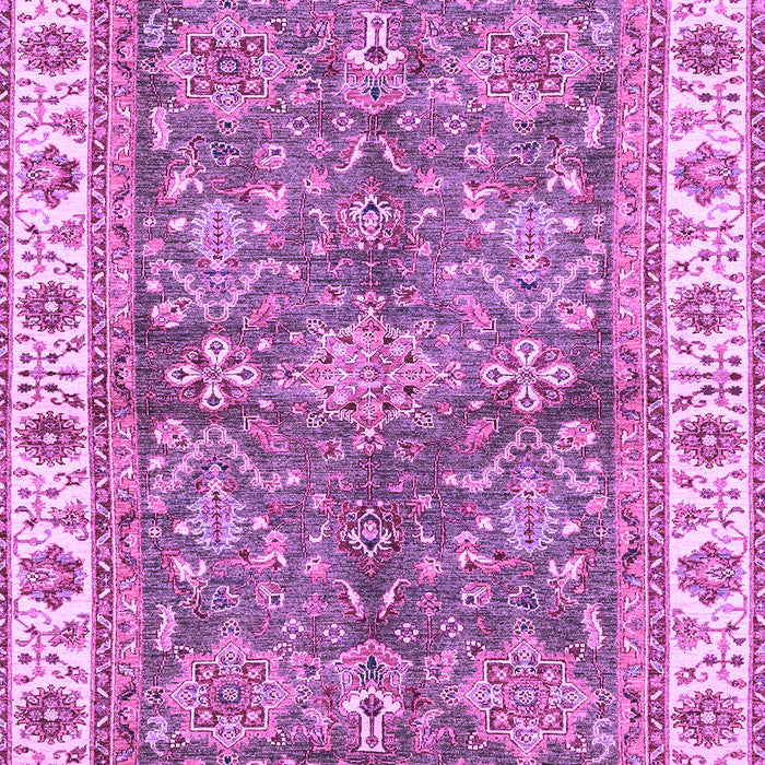 Machine Washable Oriental Purple Traditional Area Rugs, wshabs3156pur