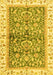 Oriental Yellow Traditional Rug, abs3157yw