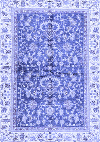 Oriental Blue Traditional Rug, abs3157blu