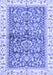 Oriental Blue Traditional Rug, abs3157blu