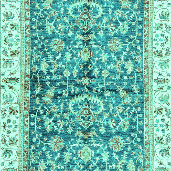 Oriental Turquoise Traditional Rug, abs3157turq