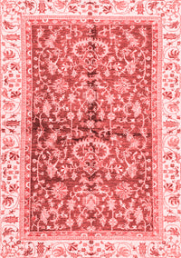 Oriental Red Traditional Rug, abs3157red