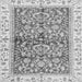 Square Oriental Gray Traditional Rug, abs3157gry