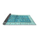 Sideview of Oriental Light Blue Traditional Rug, abs3157lblu